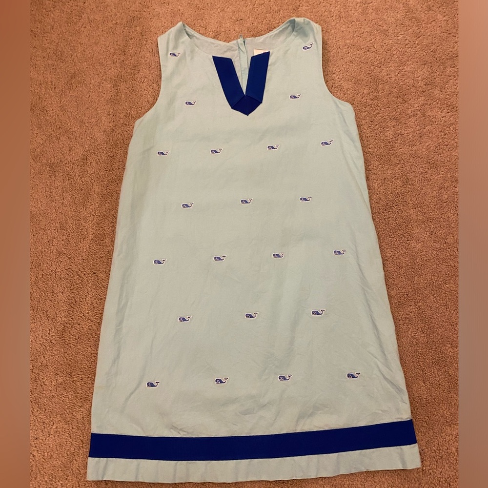 Vineyard Vines Blue Girls Dress
